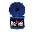 Morgan Cotton Boxing Hand Wraps 4m Pair - Blue