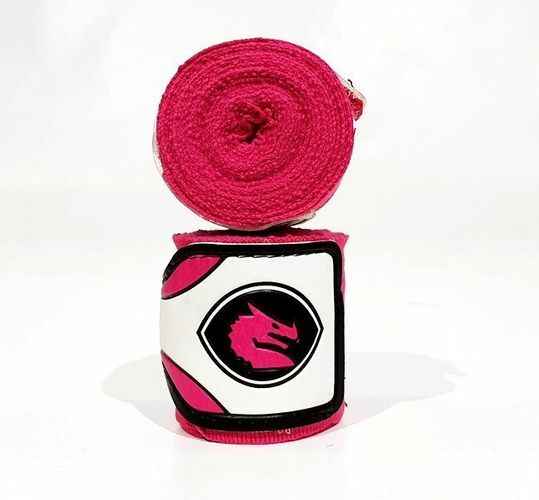 Morgan Mexican Elastic Short Boxing Hand Wraps 2.75m Pair - Pink