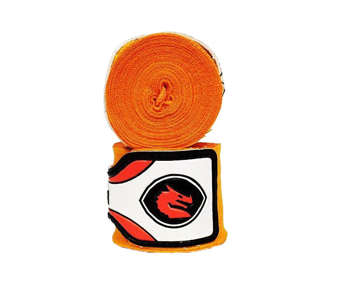 Morgan Mexican Elastic Boxing Hand Wraps 4m Pair - White