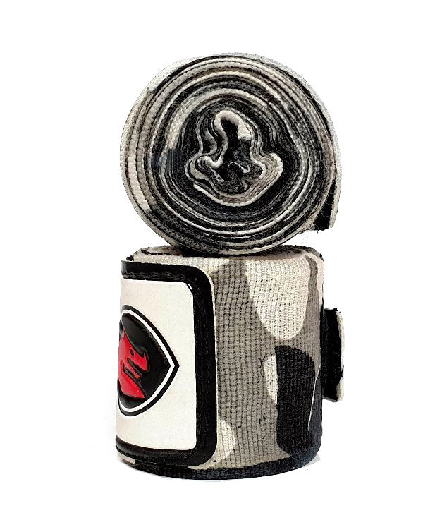 Morgan Camo Elastic Boxing Hand Wraps 4m Pair - Green Camo