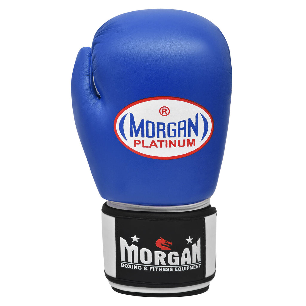 Morgan Sports V2 Platinum Leather Sparring Gloves