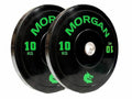 MORGAN 10KG OLYMPIC BUMPER PLATES (PAIR)