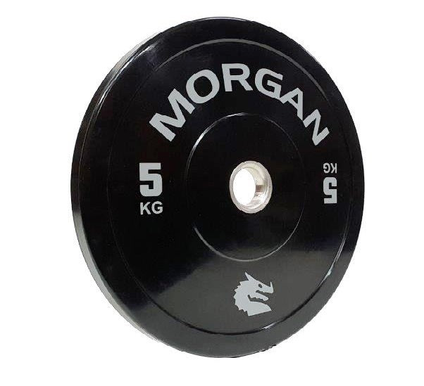MORGAN 5KG OLYMPIC BUMPER PLATES (PAIR)