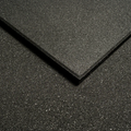 MORGAN COMMERCIAL GRADE RUBBER FLOOR TILES | BLACK (1m x 1m x 15mm)