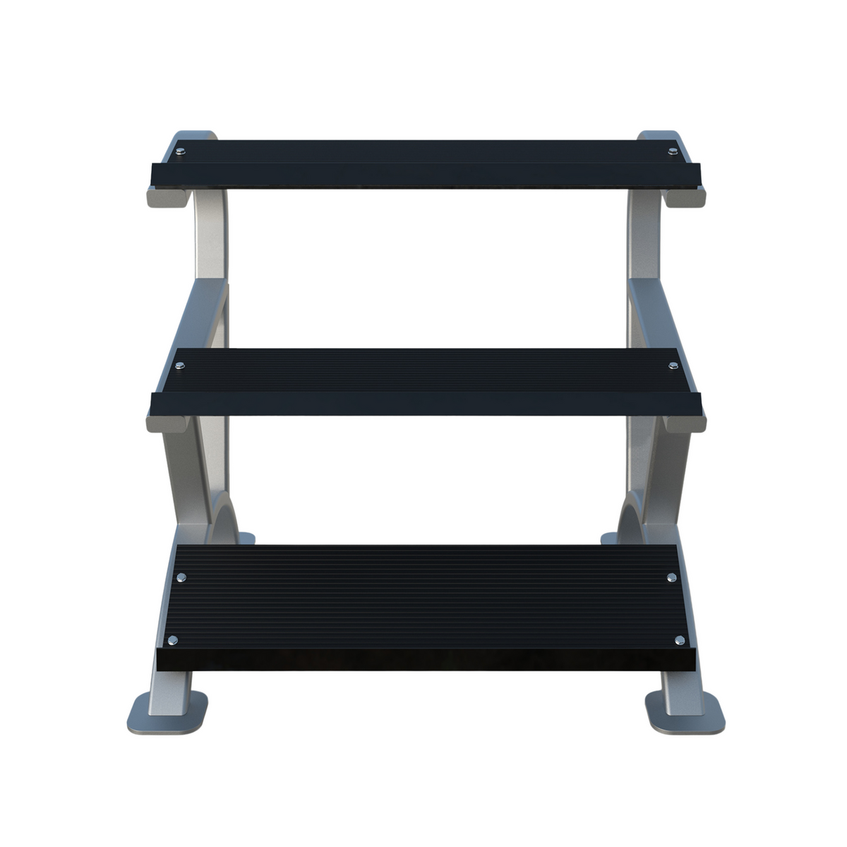 MORGAN 3 TIER RUBBER HEX DUMBBELL RACK