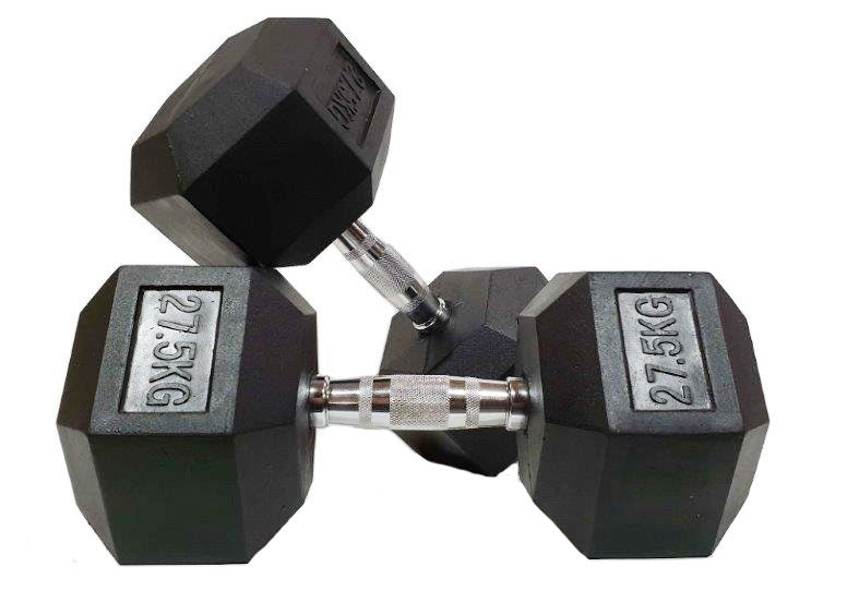 MORGAN HEX DUMBBELLS - PAIR [27.5kg]