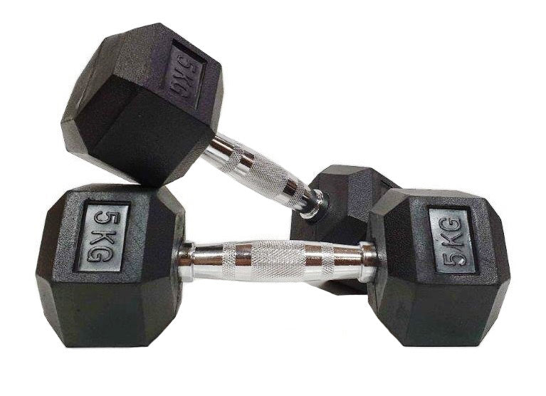 MORGAN HEX DUMBBELLS - PAIR [1kg]