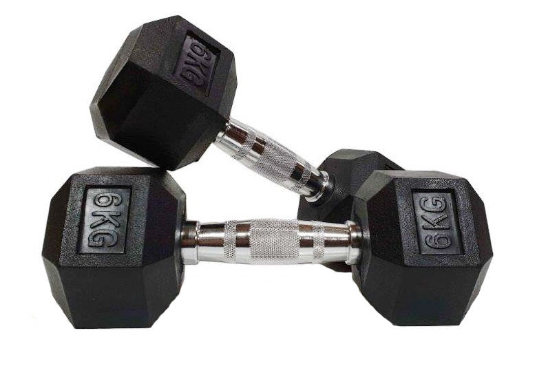 MORGAN HEX DUMBBELLS - PAIR [17.5kg]