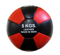 MORGAN LEATHER MEDICINE BALL (3-5-7-9-10kg)[5KG]
