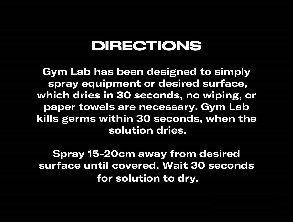 GYM LAB SANITIZER - MULTIPURPOSE