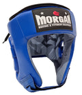 Morgan Platinum Open Face Leather Head Guard