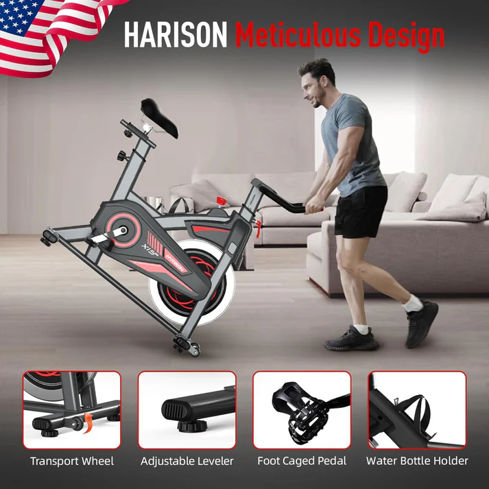 Harison X15 Intelligent Magnetic Spinning Bike (Built-In iPad Stand Only)