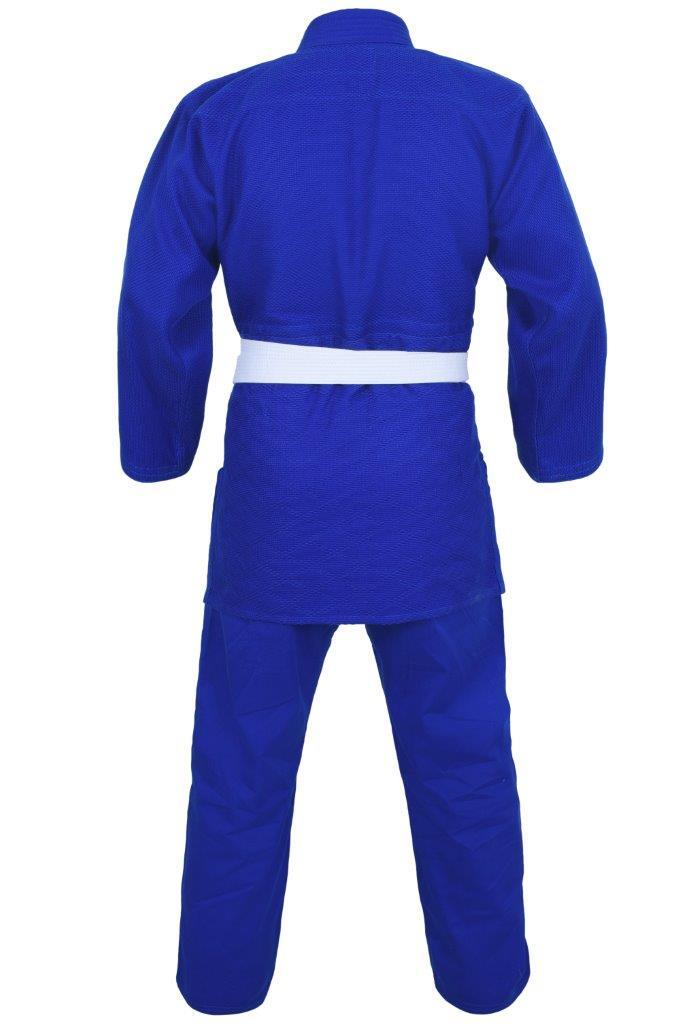 DRAGON BLUE 550gsm 1.5 WEAVE JUDO UNIFORM