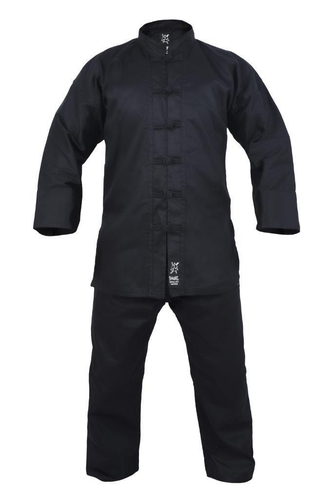 YAMASAKI KUNG FU UNIFORM (BLACK TRIM) - 10oz