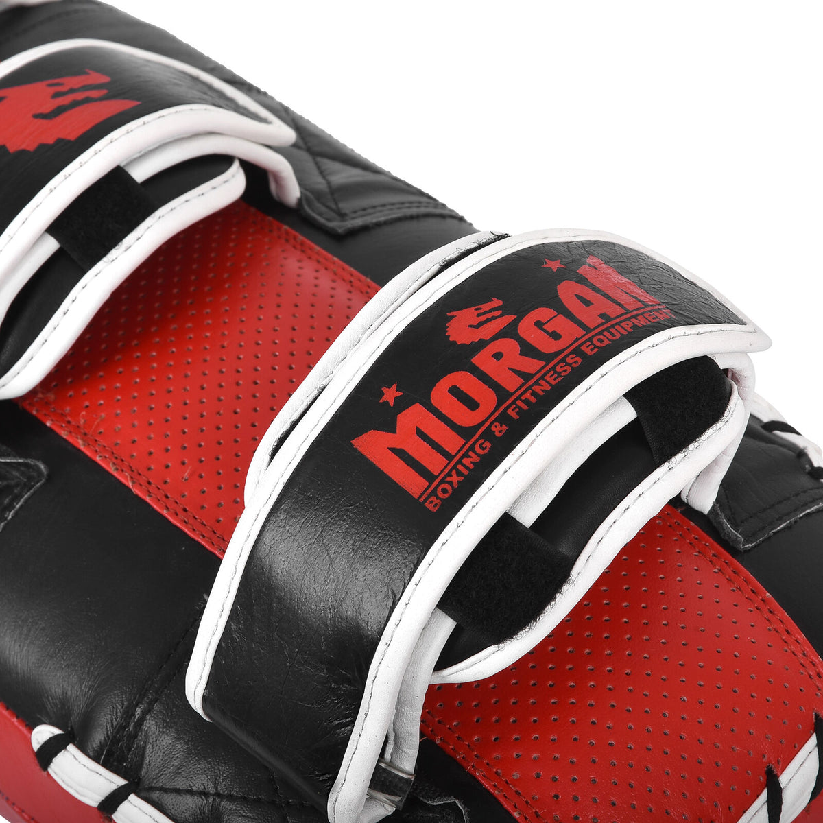 MORGAN ENDURANCE GEL LEATHER CURVED THAI PADS (PAIR)