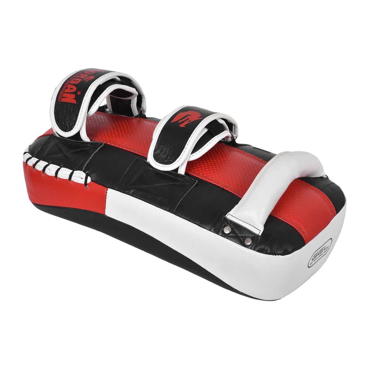 MORGAN ENDURANCE GEL LEATHER CURVED THAI PADS (PAIR)