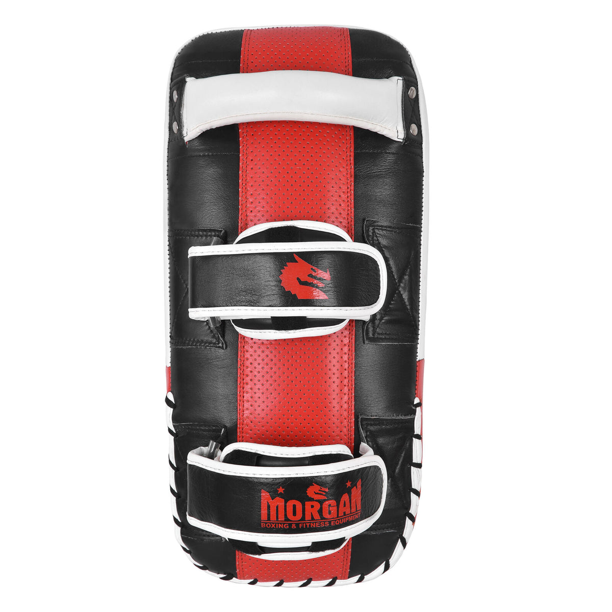 MORGAN ENDURANCE GEL LEATHER CURVED THAI PADS (PAIR)