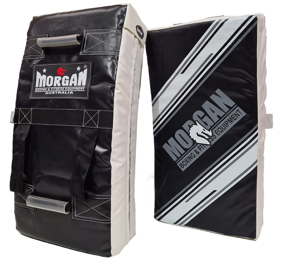 Morgan Aventus Heavy Duty Large Curved Strike & Hit Shield - Black