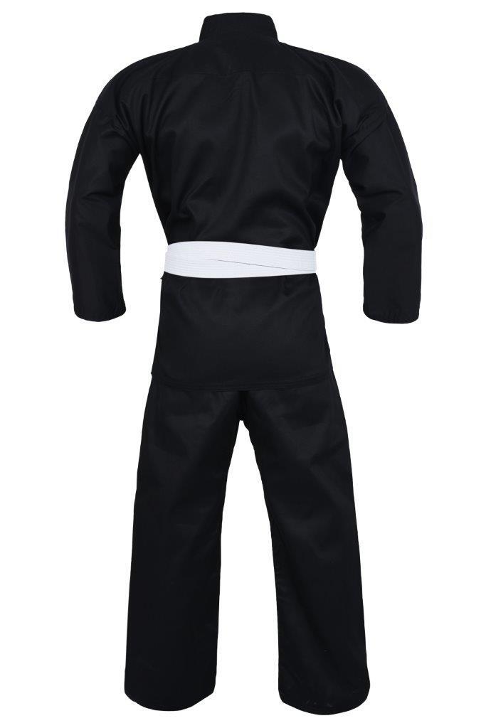 DRAGON 8oz BLACK KARATE UNIFORM