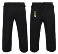YAMASAKI 14oz GOLD BRUSHED BLACK CANVAS PANTS