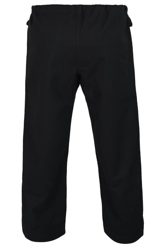 YAMASAKI 14oz GOLD BRUSHED BLACK CANVAS PANTS