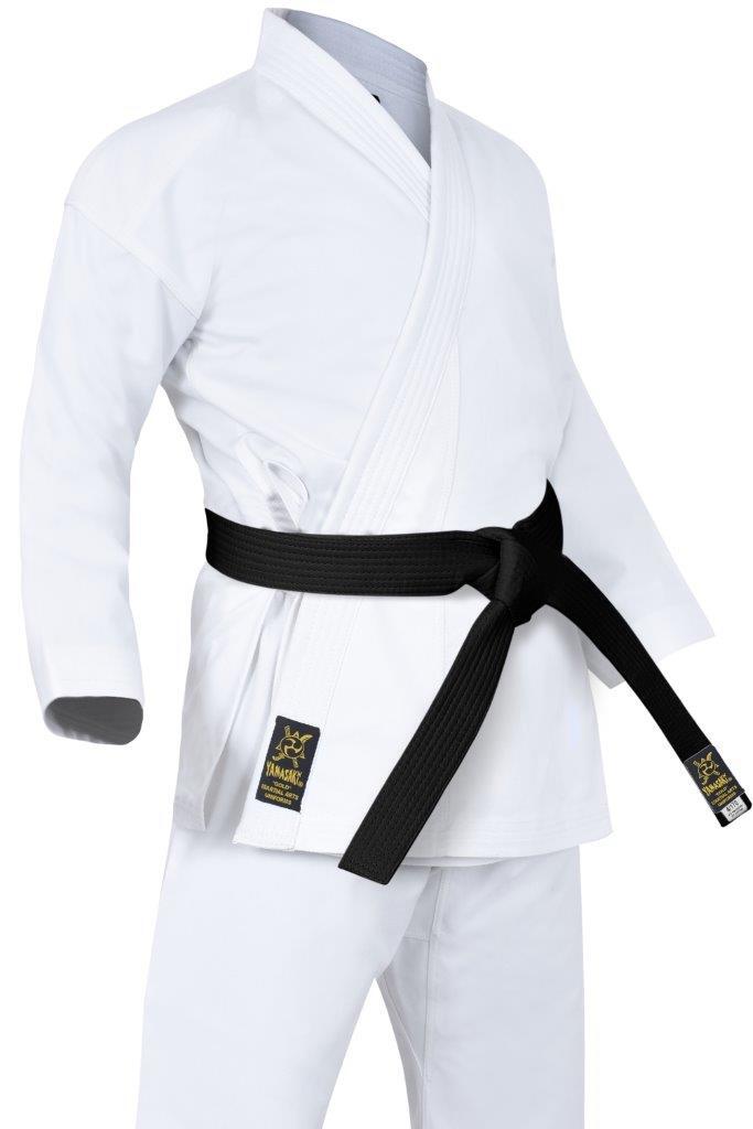 YAMASAKI 14oz GOLD BRUSHED CANVAS KARATE UNIFORM