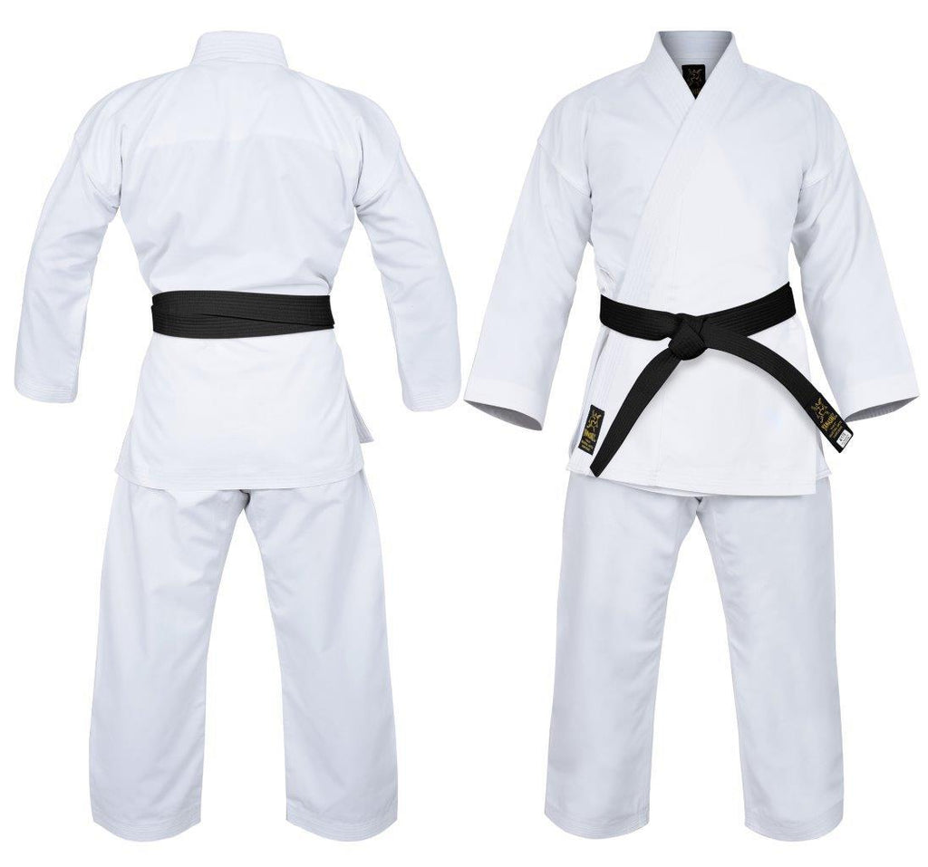 YAMASAKI 14oz GOLD BRUSHED CANVAS KARATE UNIFORM