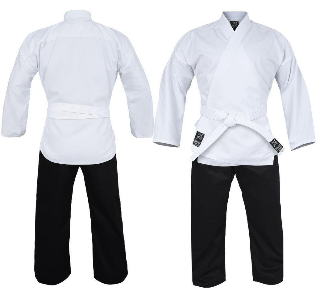 YAMASAKI 10oz PRO SALT & PEPPER KARATE UNIFORM
