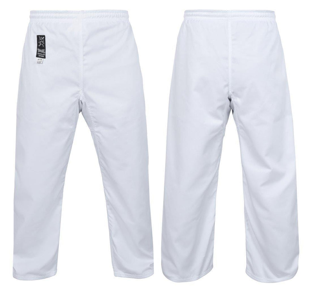 YAMASAKI 10oz WHITE GI PANTS