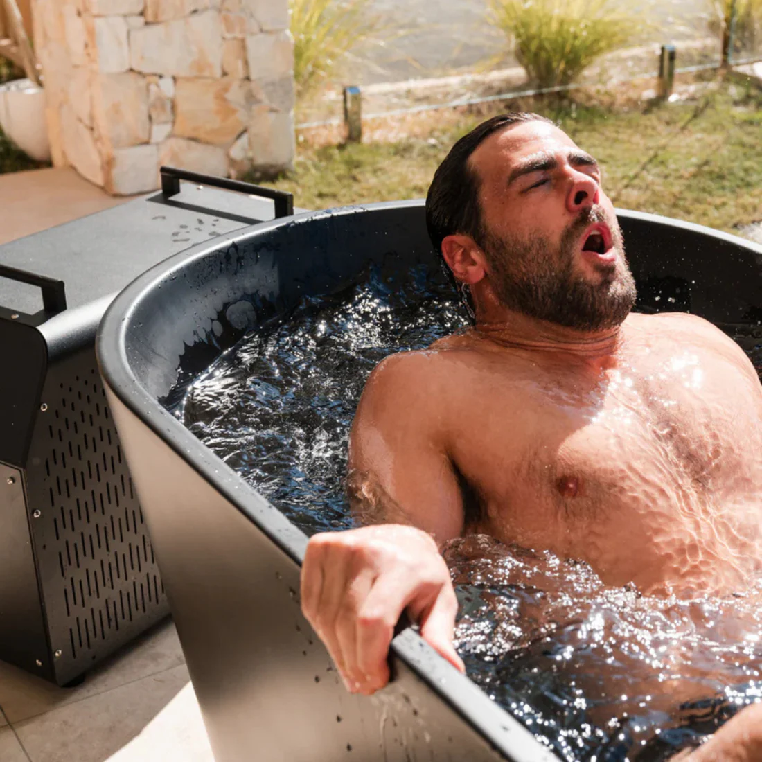 Käldr Ice Bath With Chiller [Black]