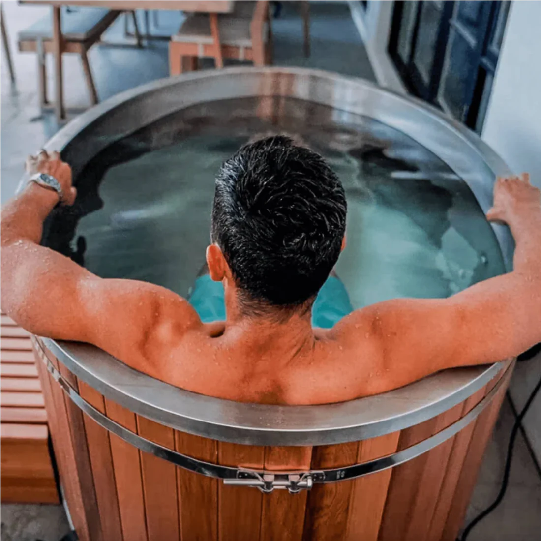 Kiva Energise™ Premium Cedar 2 Person Ice Bath - 2HP