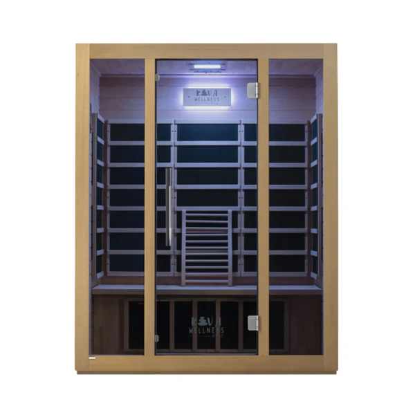 Kiva Rise Far-Infrared Sauna 3 Person