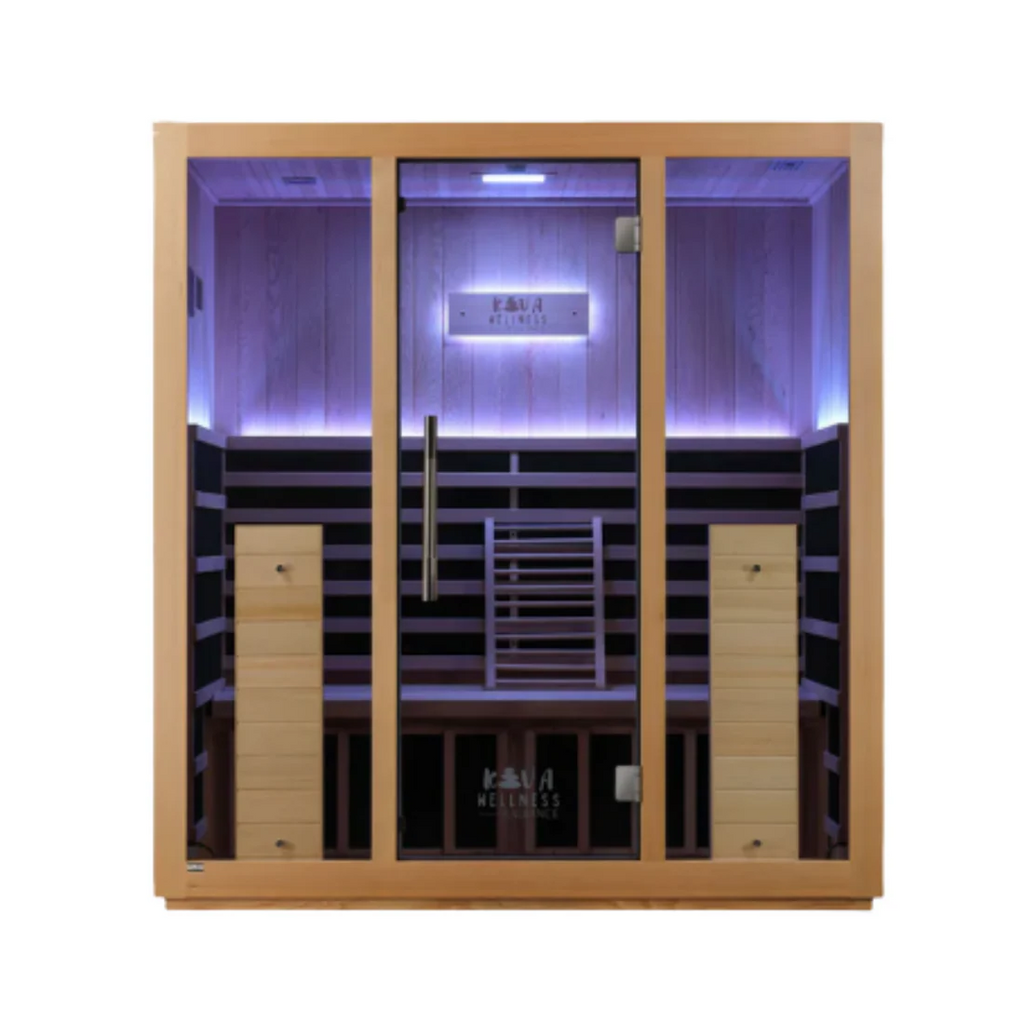 Kiva Radiance 4 Person Full Spectrum Infrared Sauna