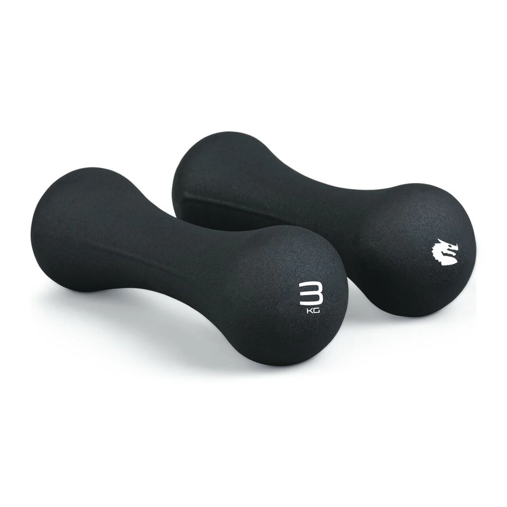 Morgan Neoprene Bone Shape Dumbbells – PAIR[2kg]