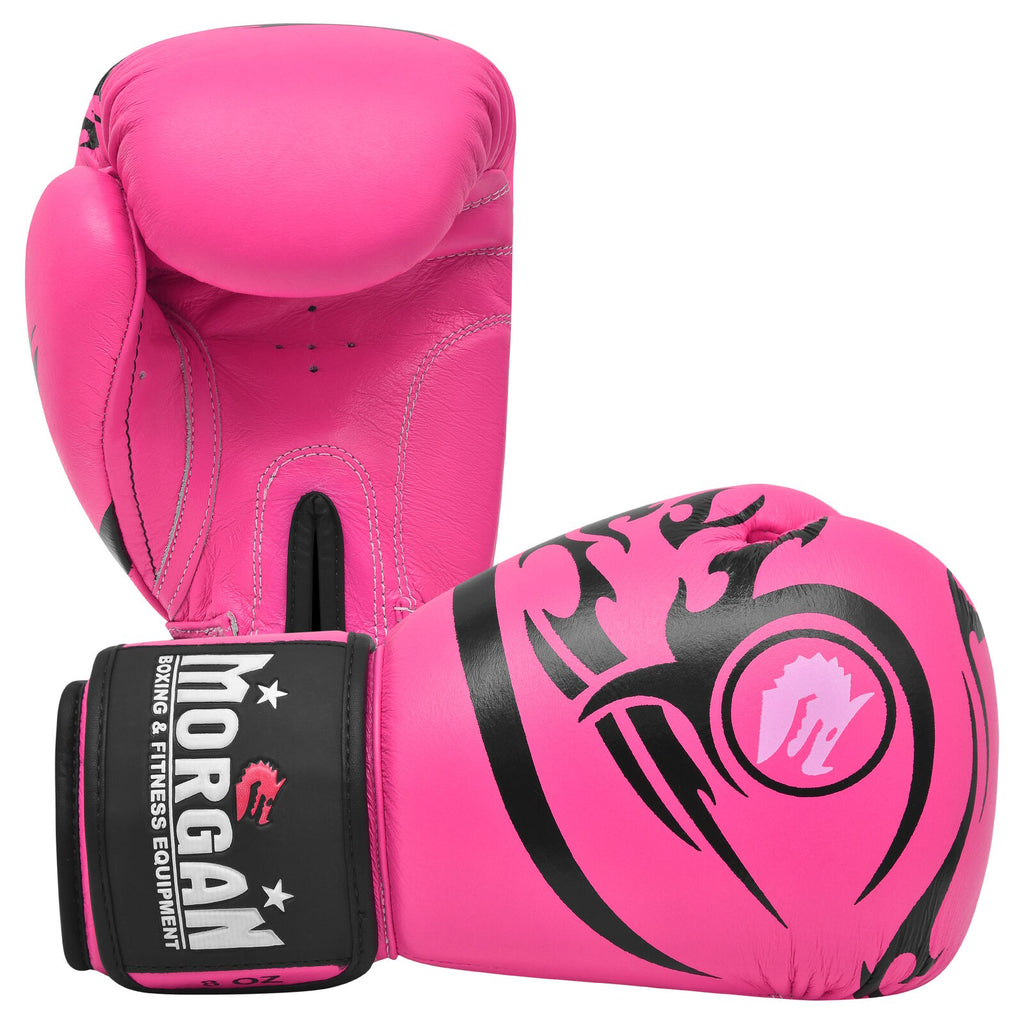 Morgan Sports Elite Boxing & Muay Thai Leather Gloves