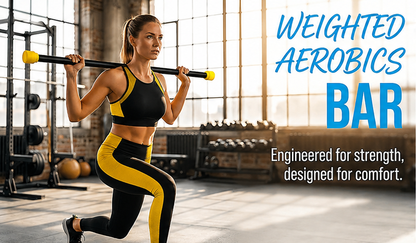 Morgan Padded Weighted Fitness Bars 2kg