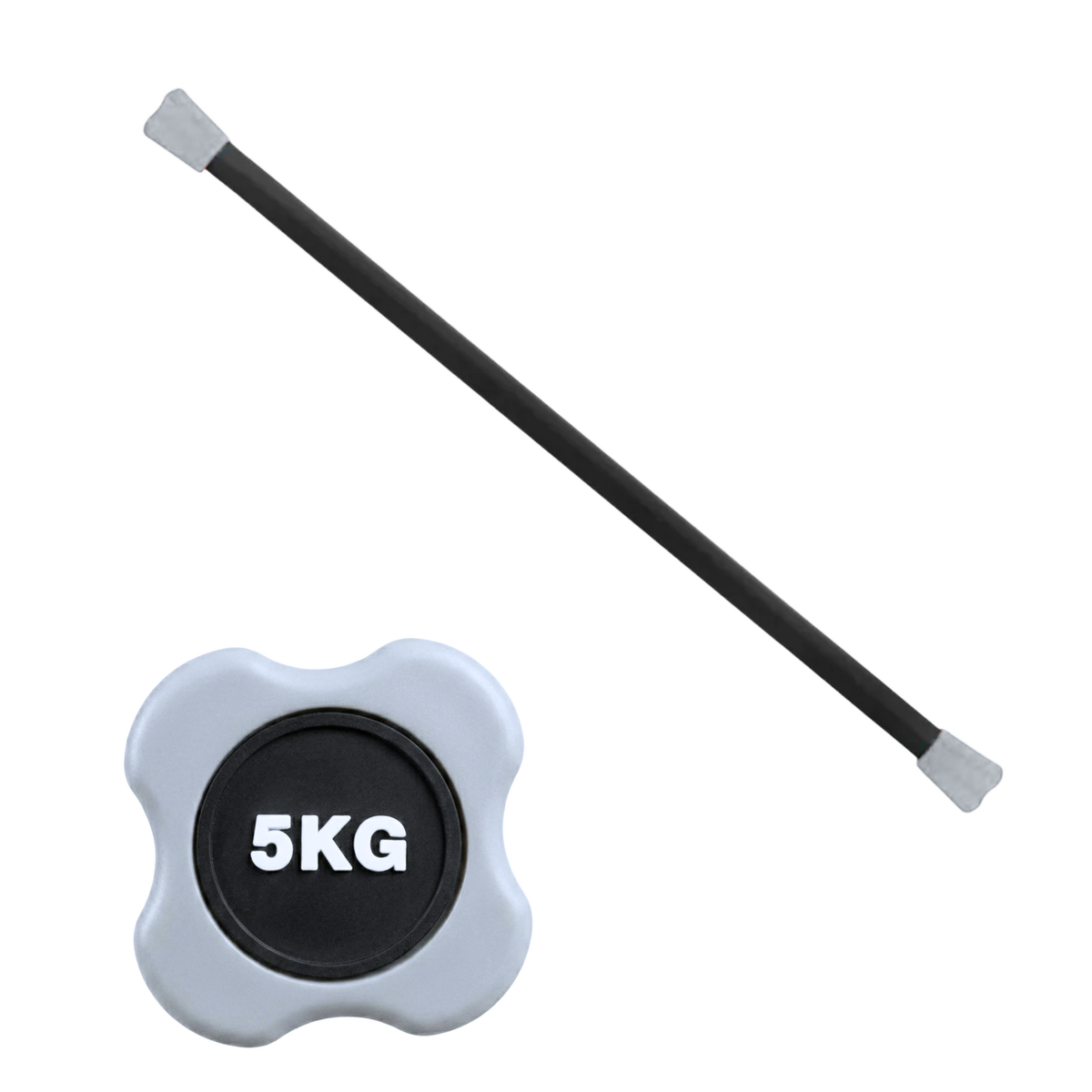 Morgan Padded Weighted Fitness Bars 5kg