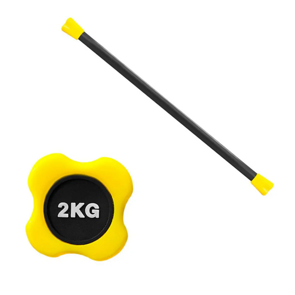 Morgan Padded Weighted Fitness Bars 5kg