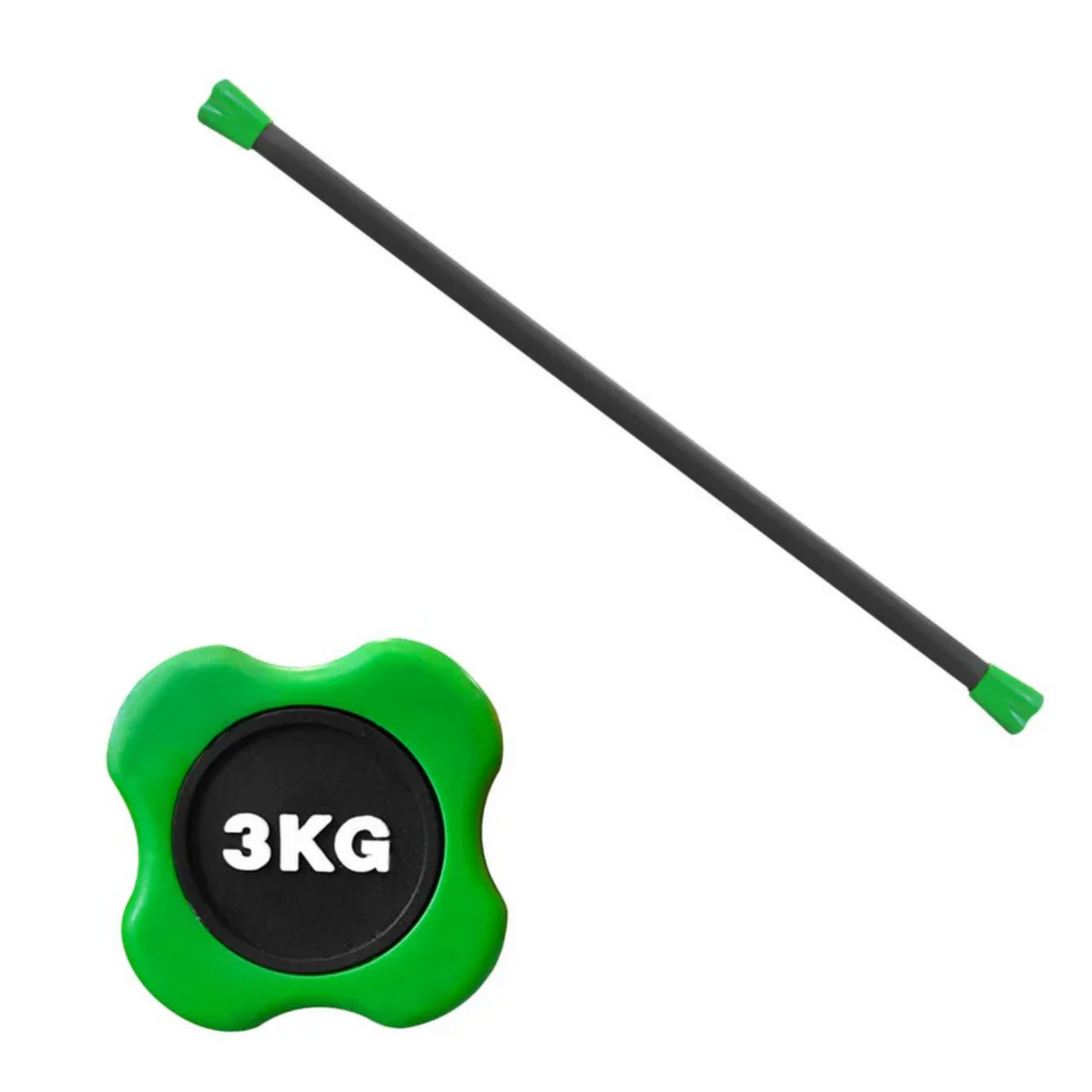 Morgan Padded Weighted Fitness Bars 4kg