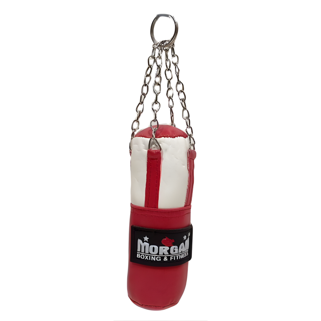 MORGAN MINI KEYRING PUNCH BAGS[White]
