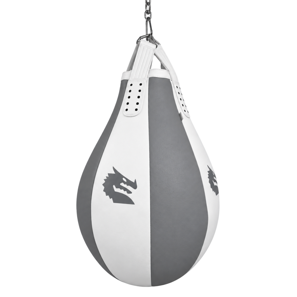 MORGAN WHITE KNIGHT SUPER TEAR DROP PUNCH BAG