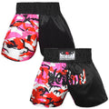 MORGAN 50/50 DIABLA MUAY THAI SHORTS - PINK