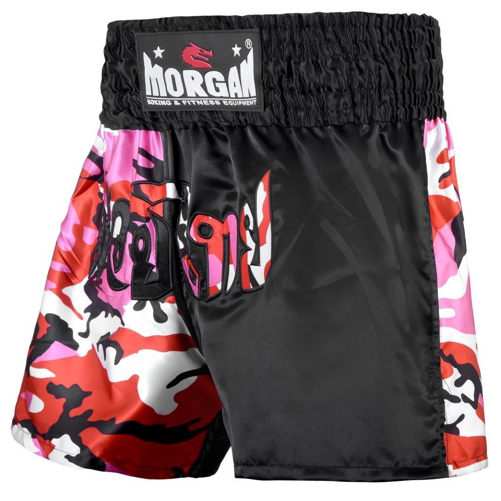 MORGAN 50/50 DIABLA MUAY THAI SHORTS - PINK