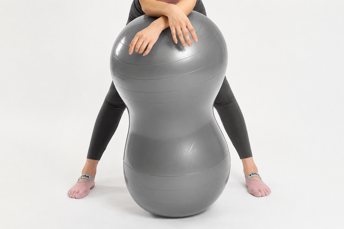 Morgan 90cm x 45cm Peanut Pilates & Yoga Ball