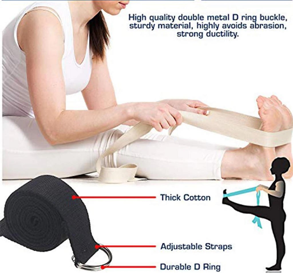 Morgan 1.83m Yoga Strap & Stretching Belt